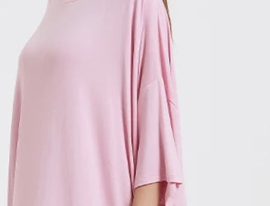 Oversize Sleep Shirt with Pockets