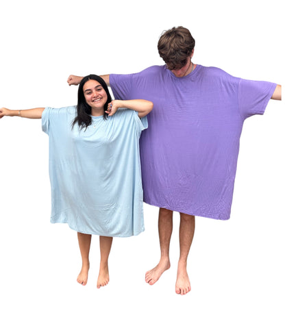 Oversize Sleep Shirt with Pockets